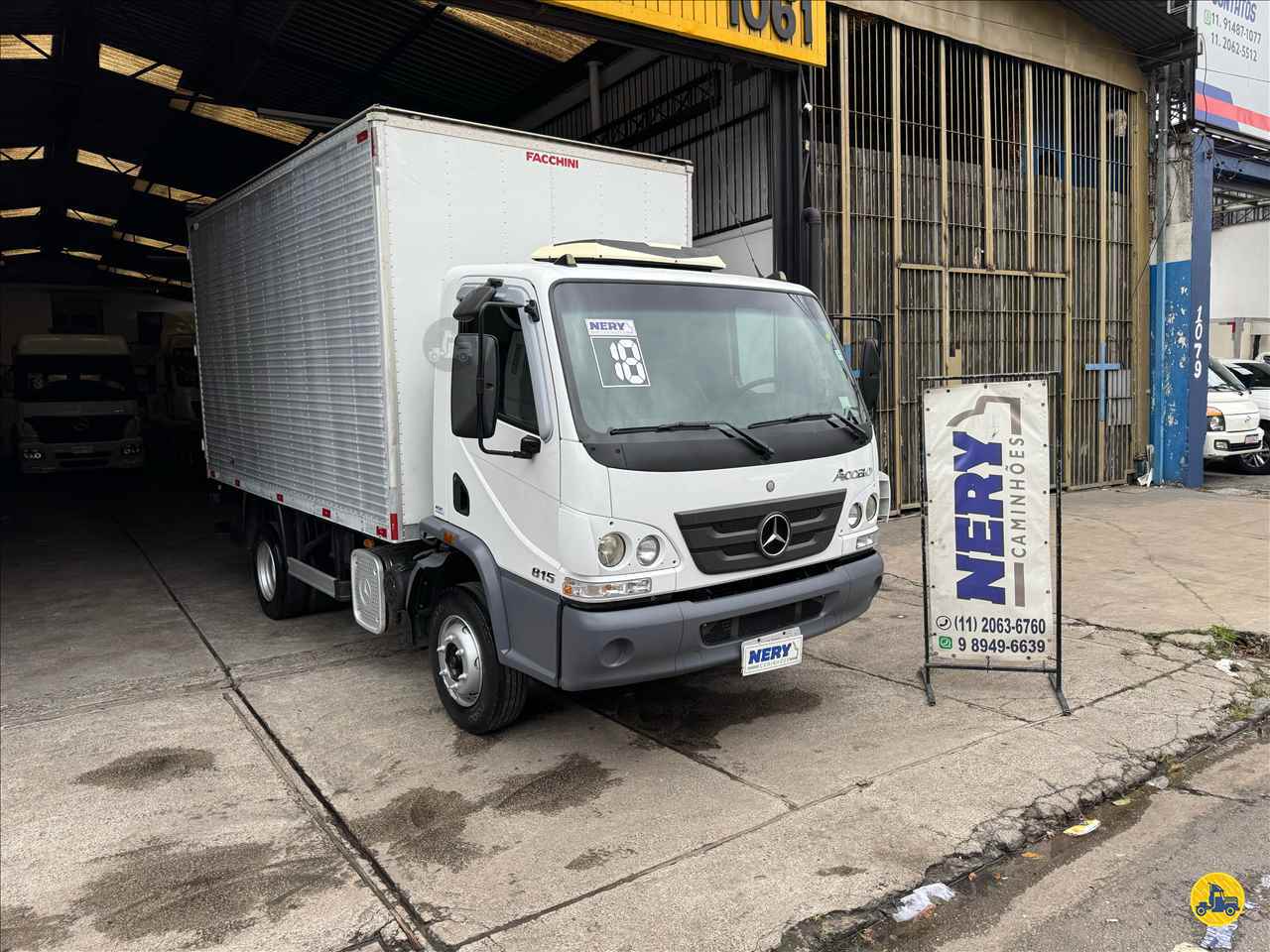 CAMINHAO MERCEDES-BENZ MB 815 Baú Furgão 3/4 4x2 Nery Caminhões N.C.V. SAO PAULO SÃO PAULO SP